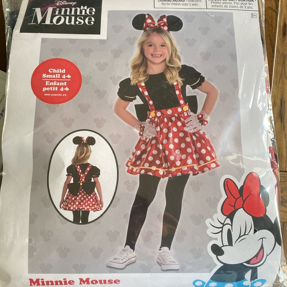 Lightly worn Minnie Mouse costume
